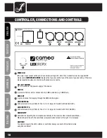 Предварительный просмотр 10 страницы Cameo CLDROPIX176 User Manual