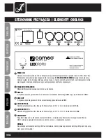 Предварительный просмотр 114 страницы Cameo CLDROPIX176 User Manual