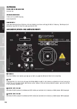 Preview for 14 page of Cameo CLIF1700TPRO User Manual