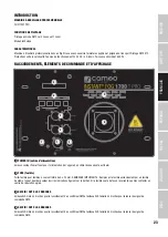 Предварительный просмотр 23 страницы Cameo CLIF1700TPRO User Manual