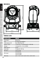 Предварительный просмотр 28 страницы Cameo CLMB200 User Manual