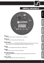 Preview for 7 page of Cameo CLP64RGBWAU10WBS User Manual