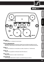 Предварительный просмотр 23 страницы Cameo CLPSTMINIQ4WW User Manual