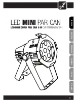 Preview for 3 page of Cameo CLPSTMINIQ8W User Manual