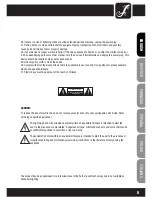 Preview for 5 page of Cameo CLPSTMINIQ8W User Manual