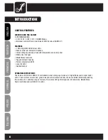 Preview for 6 page of Cameo CLPSTMINIQ8W User Manual