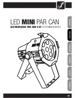 Preview for 23 page of Cameo CLPSTMINIQ8W User Manual