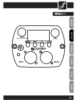 Preview for 27 page of Cameo CLPSTMINIQ8W User Manual