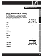 Preview for 29 page of Cameo CLPSTMINIQ8W User Manual