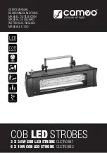 Cameo CLSTROBE1 User Manual preview