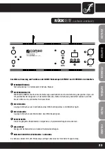 Предварительный просмотр 23 страницы Cameo CLSTROBE1 User Manual