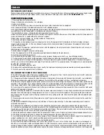 Preview for 3 page of Cameo CLZB60BLSD User Manual