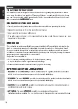 Preview for 8 page of Cameo CLZW300i User Manual