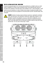 Preview for 24 page of Cameo CLZW600i User Manual