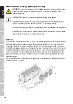 Preview for 28 page of Cameo CLZW600i User Manual