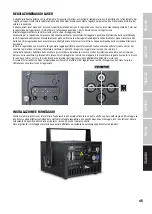 Preview for 45 page of Cameo D. FORCE 3000 RGB LASER User Manual