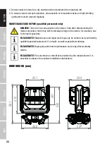 Preview for 32 page of Cameo EVOS W7 IP User Manual