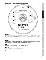 Preview for 17 page of Cameo FLAT MOON User Manual