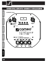 Предварительный просмотр 128 страницы Cameo FLAT PRO SPOTIX CLFLATPROSP4 User Manual