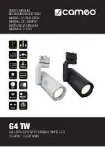 Cameo G4 TW User Manual preview