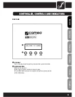 Предварительный просмотр 9 страницы Cameo LED DROPIX 66 User Manual