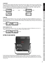 Preview for 7 page of Cameo LED FLASH MATRIX 250 User Manual