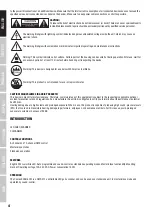 Preview for 4 page of Cameo LED GOBO SCANNER 80 User Manual