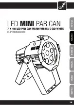 Preview for 19 page of Cameo LED MINI PAR CAN User Manual