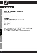 Preview for 54 page of Cameo LED MINI PAR CAN User Manual