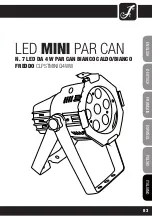 Preview for 83 page of Cameo LED MINI PAR CAN User Manual