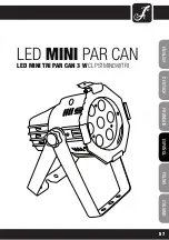 Preview for 57 page of Cameo LED MINI TRI PAR CAN 3 W User Manual