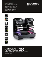 Preview for 1 page of Cameo NANOROLL 200 User Manual