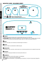 Preview for 14 page of Cameo NANOSPOT 300 User Manual