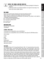 Preview for 11 page of Cameo OPUS SP5 PLUS User Manual