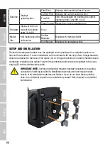 Preview for 22 page of Cameo OPUS SP5 PLUS User Manual