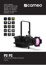 Cameo P2 FC User Manual preview