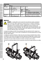 Предварительный просмотр 70 страницы Cameo P2 T User Manual