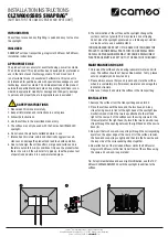 Preview for 3 page of Cameo SNAPBAG CLZW600SSBS Installation Instructions