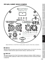 Предварительный просмотр 115 страницы Cameo STUDIO PAR 4 G2 User Manual