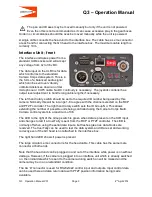 Preview for 5 page of Camera Corps Q3 Operation Manual