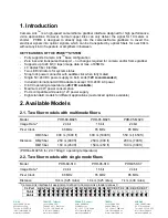 Preview for 3 page of CAMERA LINK PHRONTIER PHIRE PHR-68-M025 User Manual