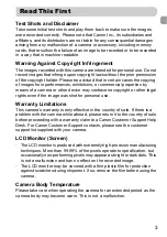 Preview for 3 page of Camera Powershot SX220 HS User Manual