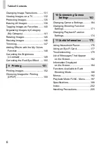 Preview for 8 page of Camera Powershot SX220 HS User Manual