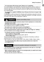 Preview for 11 page of Camera Powershot SX220 HS User Manual