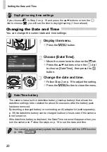 Preview for 20 page of Camera Powershot SX220 HS User Manual