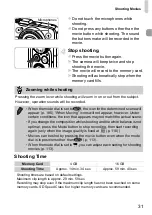 Preview for 31 page of Camera Powershot SX220 HS User Manual