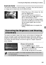 Preview for 89 page of Camera Powershot SX220 HS User Manual