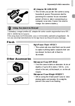 Предварительный просмотр 39 страницы Camera Powershot SX230 HS User Manual