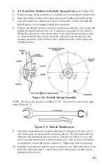 Предварительный просмотр 21 страницы Cameron Barton 199 User Manual