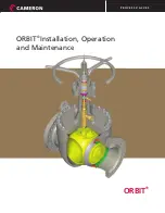 Preview for 1 page of Cameron ORBIT GP-6 Installation Operation & Maintenance